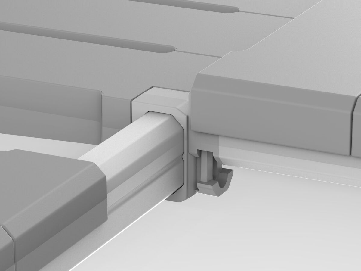 Shelvy Sistema stoccaggio modulare, inserimento angolo scaled